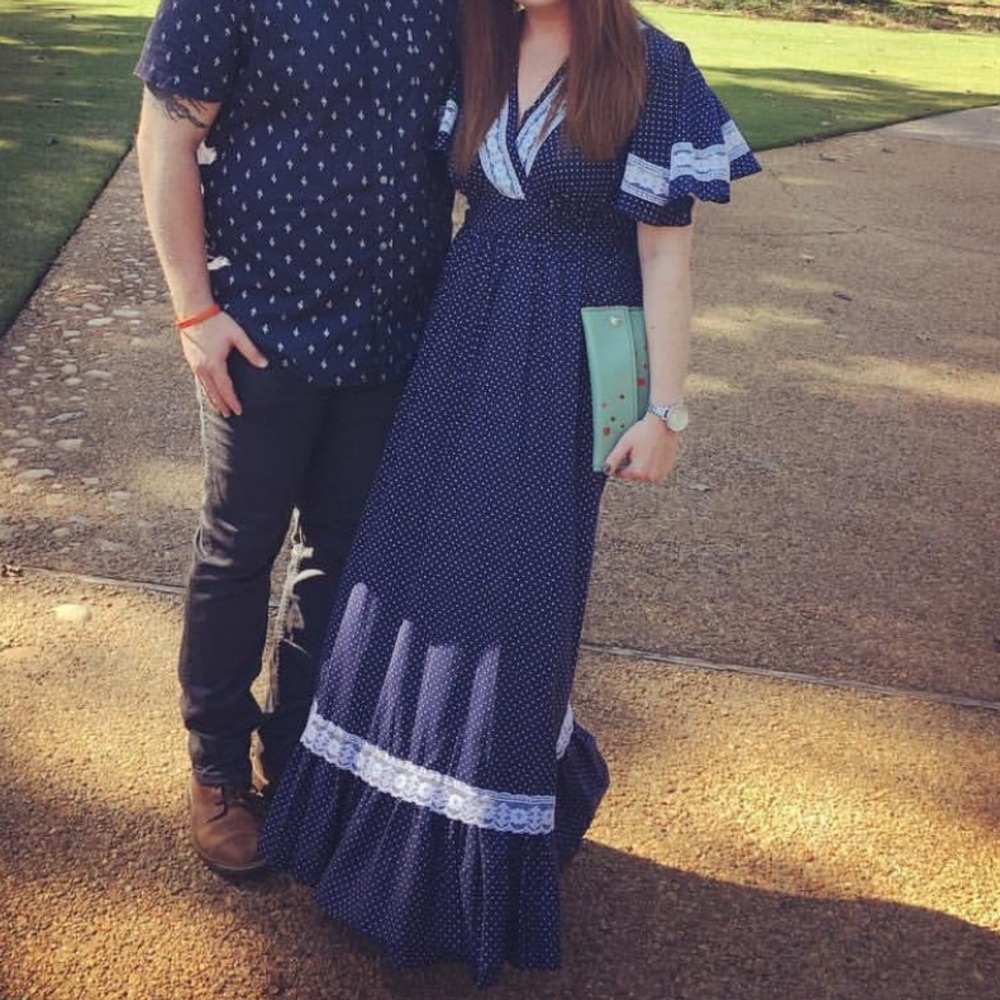 Vintage Prairie Maxi Dress